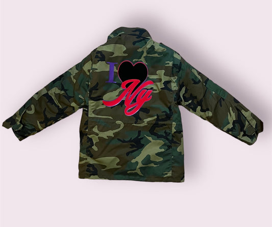 Love NY Military Jacket