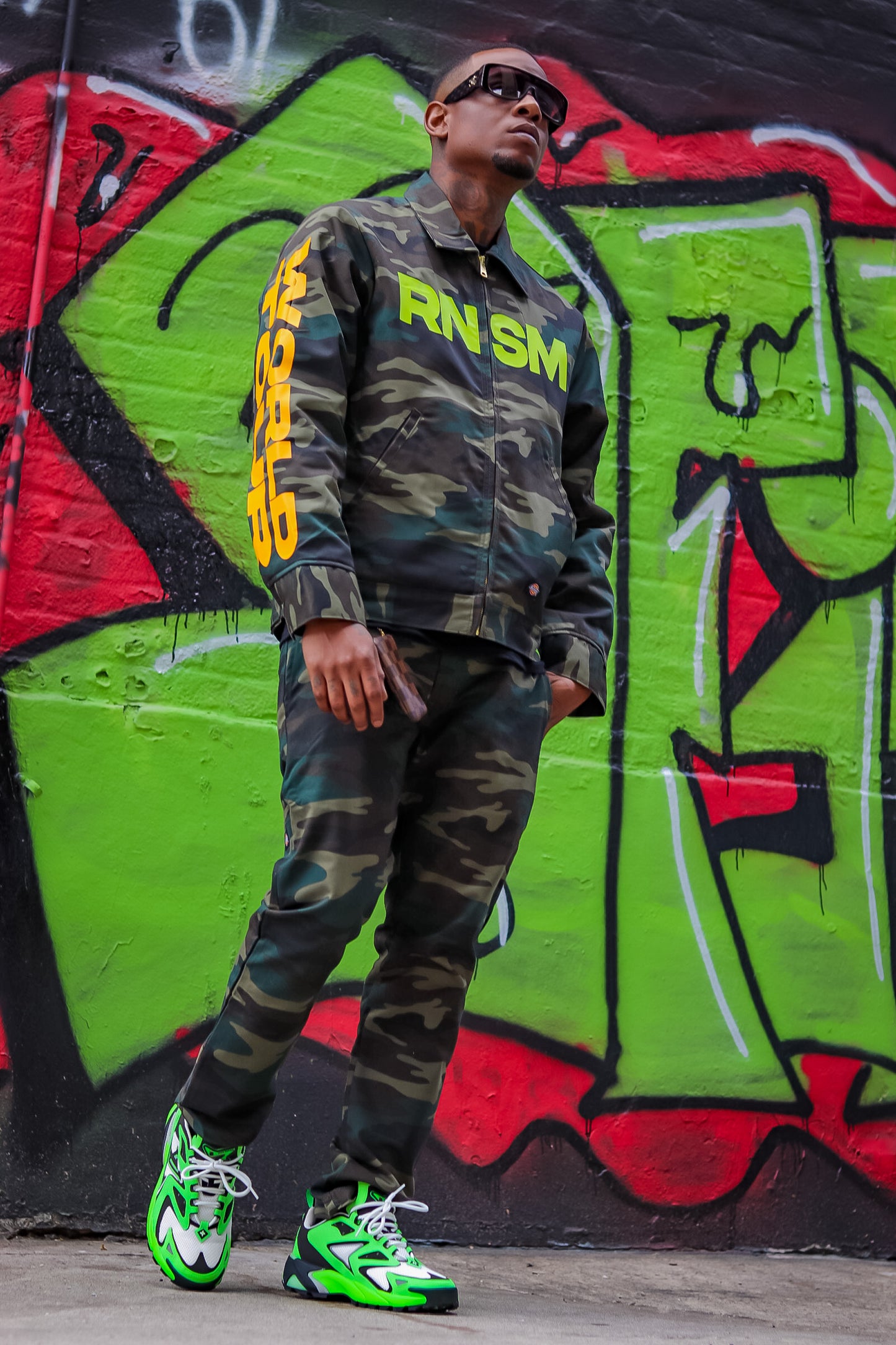RNSM World Tour Dickies Camo Jacket