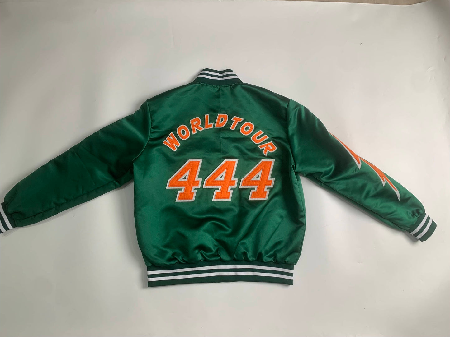 RNSM Legends Green Satin Bomber